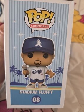 Pop! Comedians Stadium Fluffy Figure - Blue & White